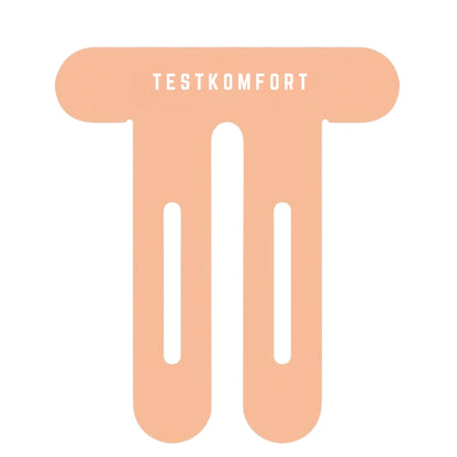 TestKomfort™ – Előre vágott, rugalmas, vízálló, bőrbarát kineziológiai térdszalag